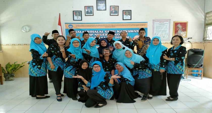 HALALBIHALAL GURU DAN KARYAWAN SMP N 2 KOKAP TAHUN 1444 H/2023 M